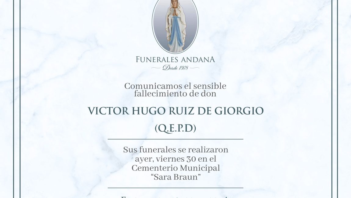 Victor Hugo Ruiz De Giorgio