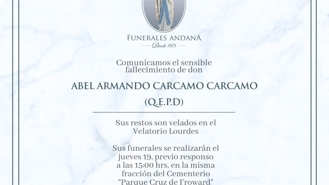 Abel Armando Carcamo Carcamo