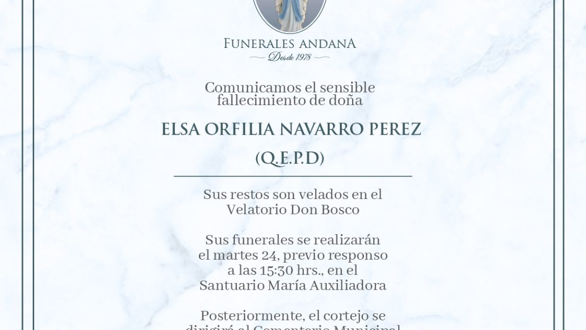 Elsa Orfilia Navarro Perez