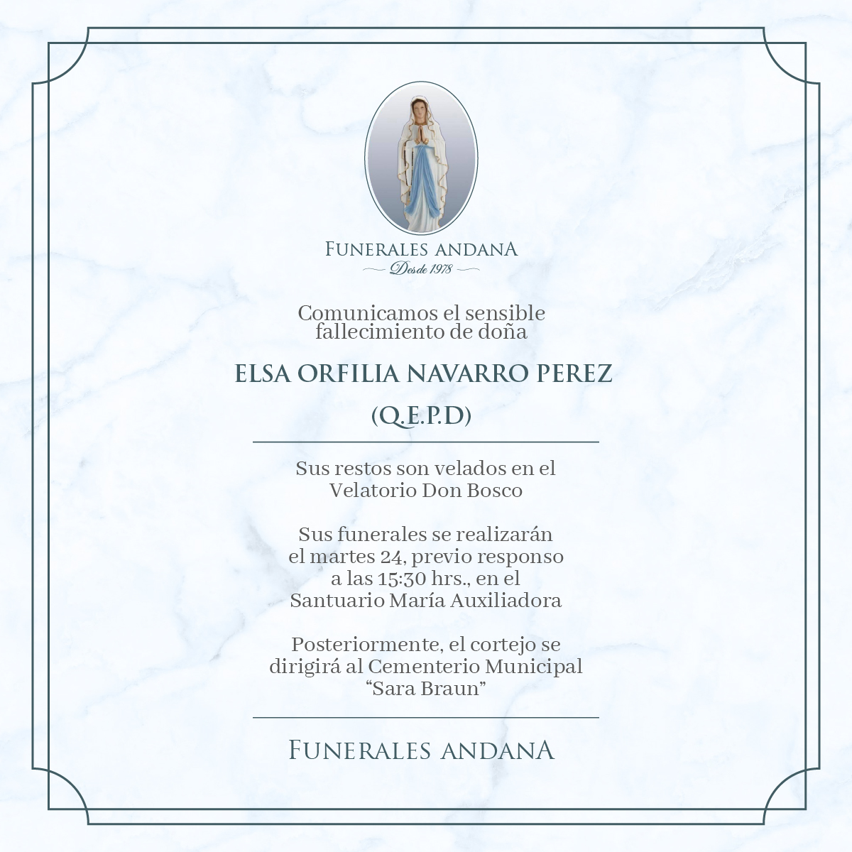 Elsa Orfilia Navarro Perez