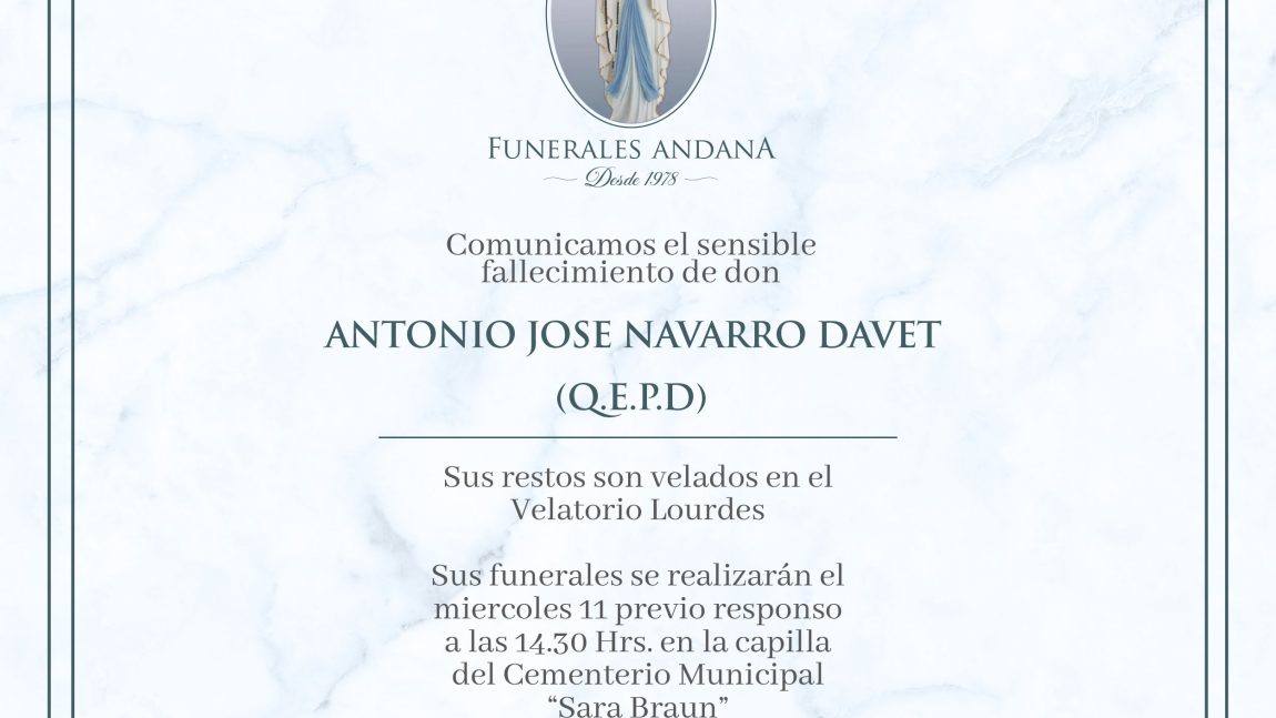 Antonio Jose Navarro Davet