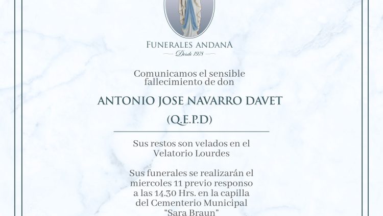 Antonio Jose Navarro Davet