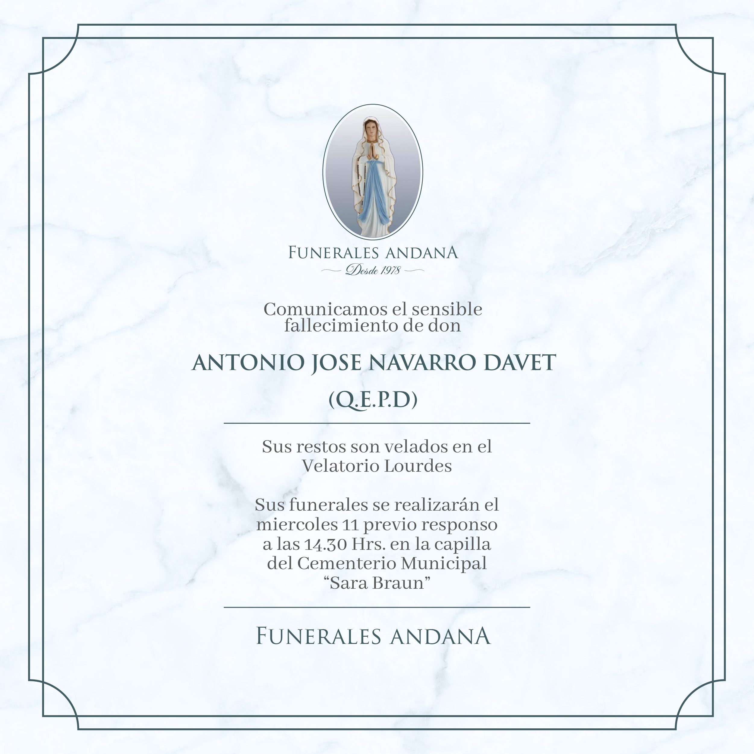 Antonio Jose Navarro Davet