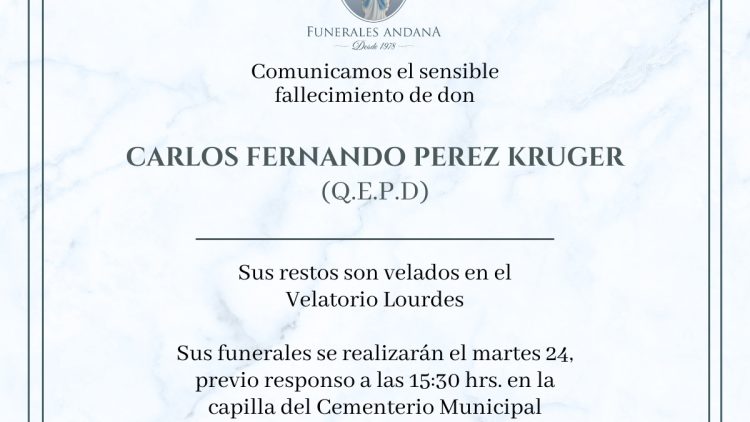 Carlos Fernando Perez Kruger