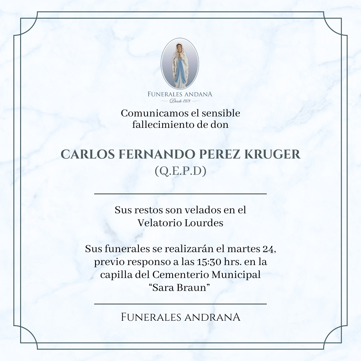 Carlos Fernando Perez Kruger