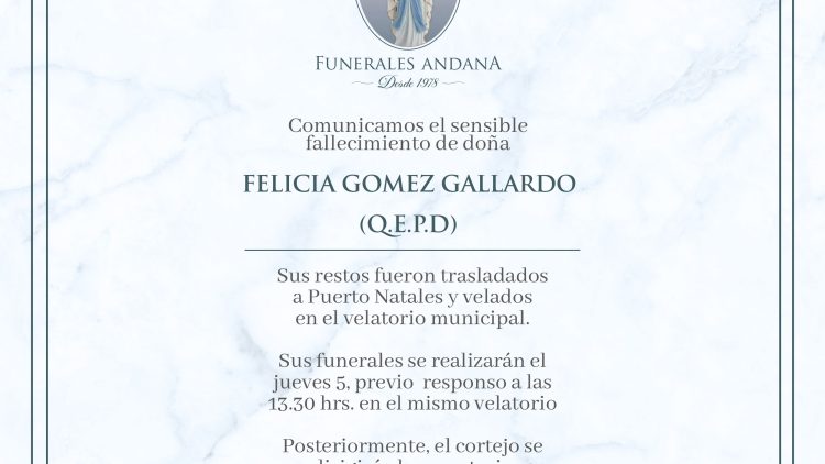 Felicia Gomez Gallardo
