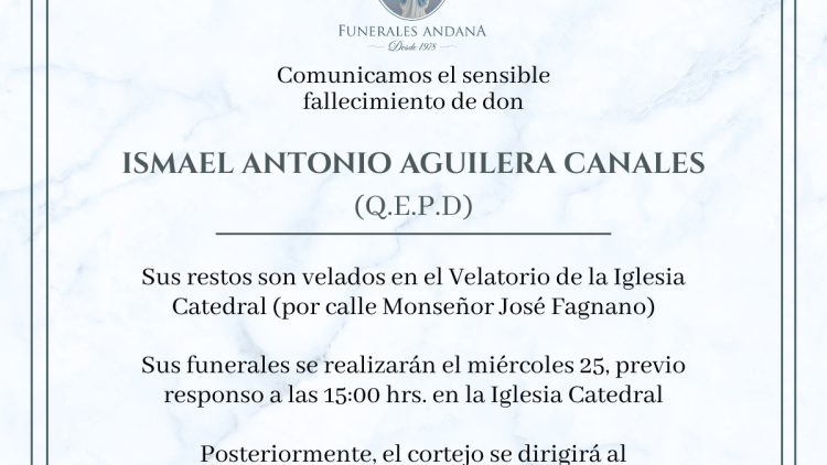 Ismael Antonio Aguilera Canales