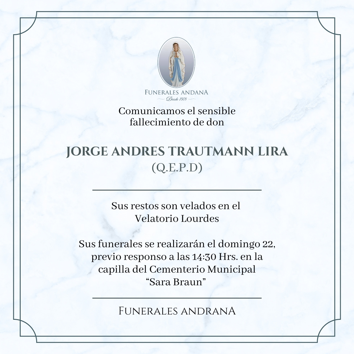 Jorge Andres Trautmann Lira