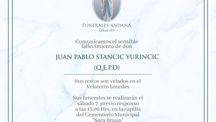 Juan Pablo Stancic Yurincic