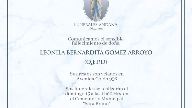 Leonila Bernardita Gomez Arroyo