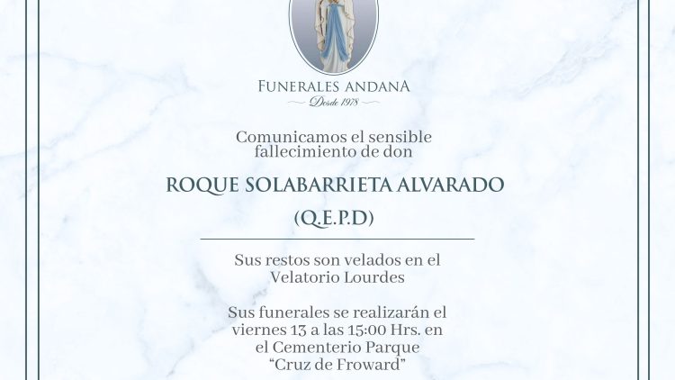 Roque Solabarrieta Alvarado