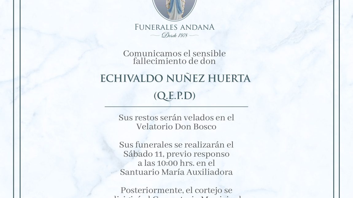 Echivaldo Nuñez Huerta