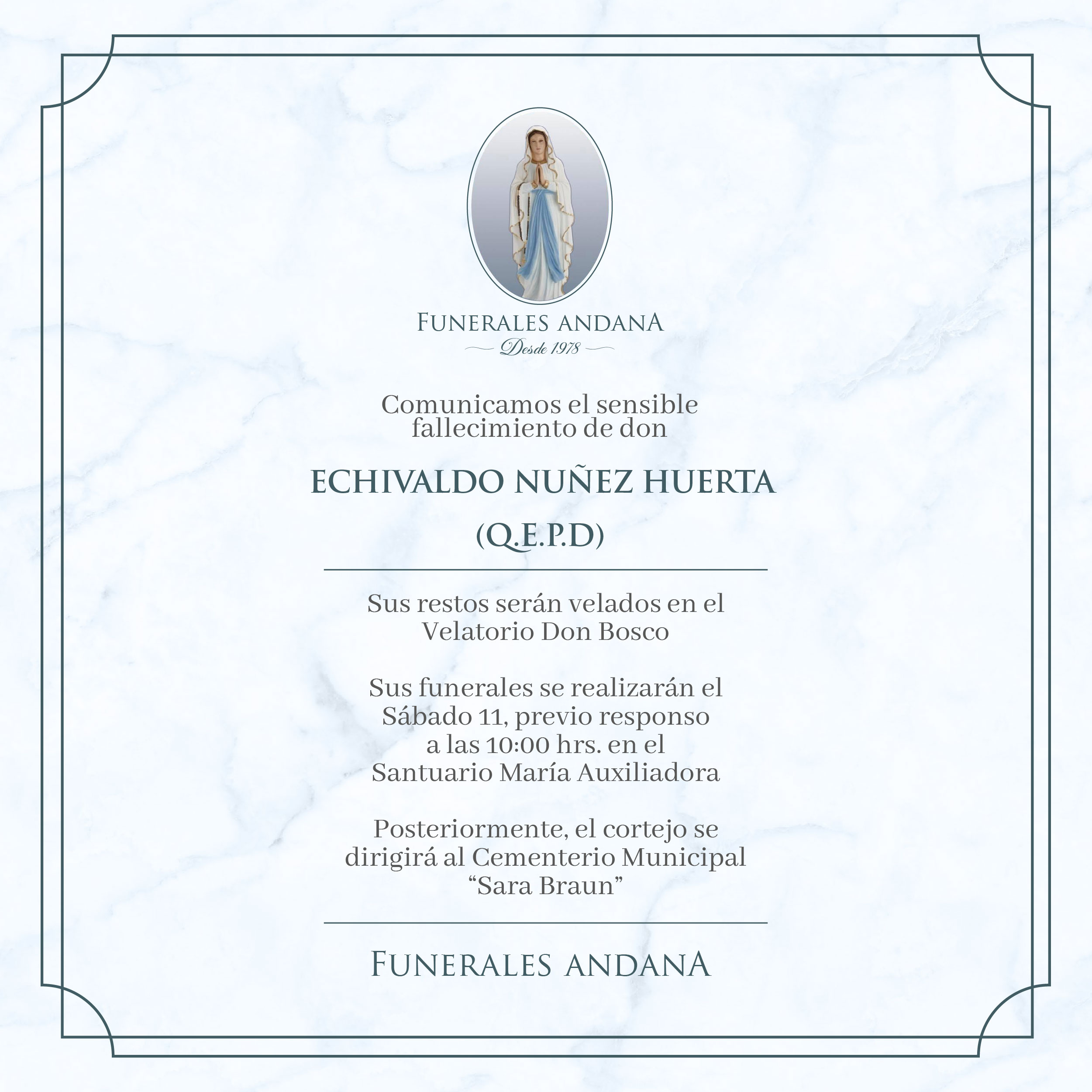 Echivaldo Nuñez Huerta