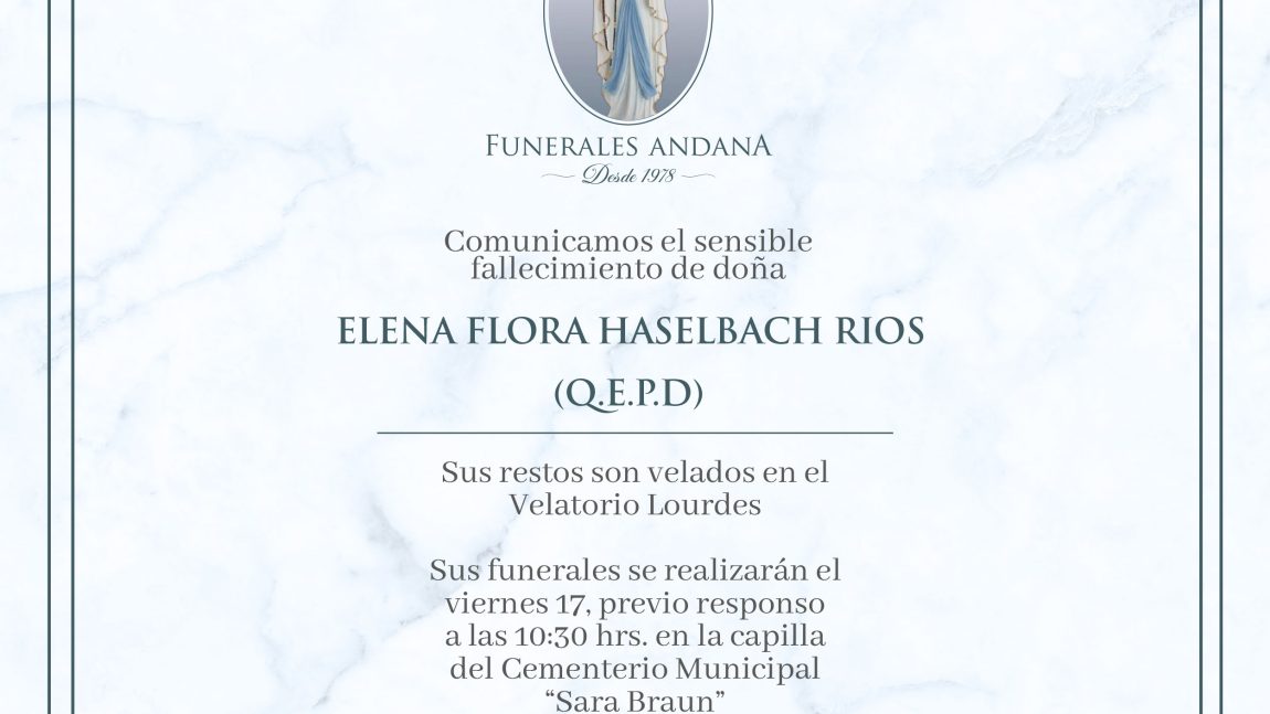 Elena Flora Haselbach Rios