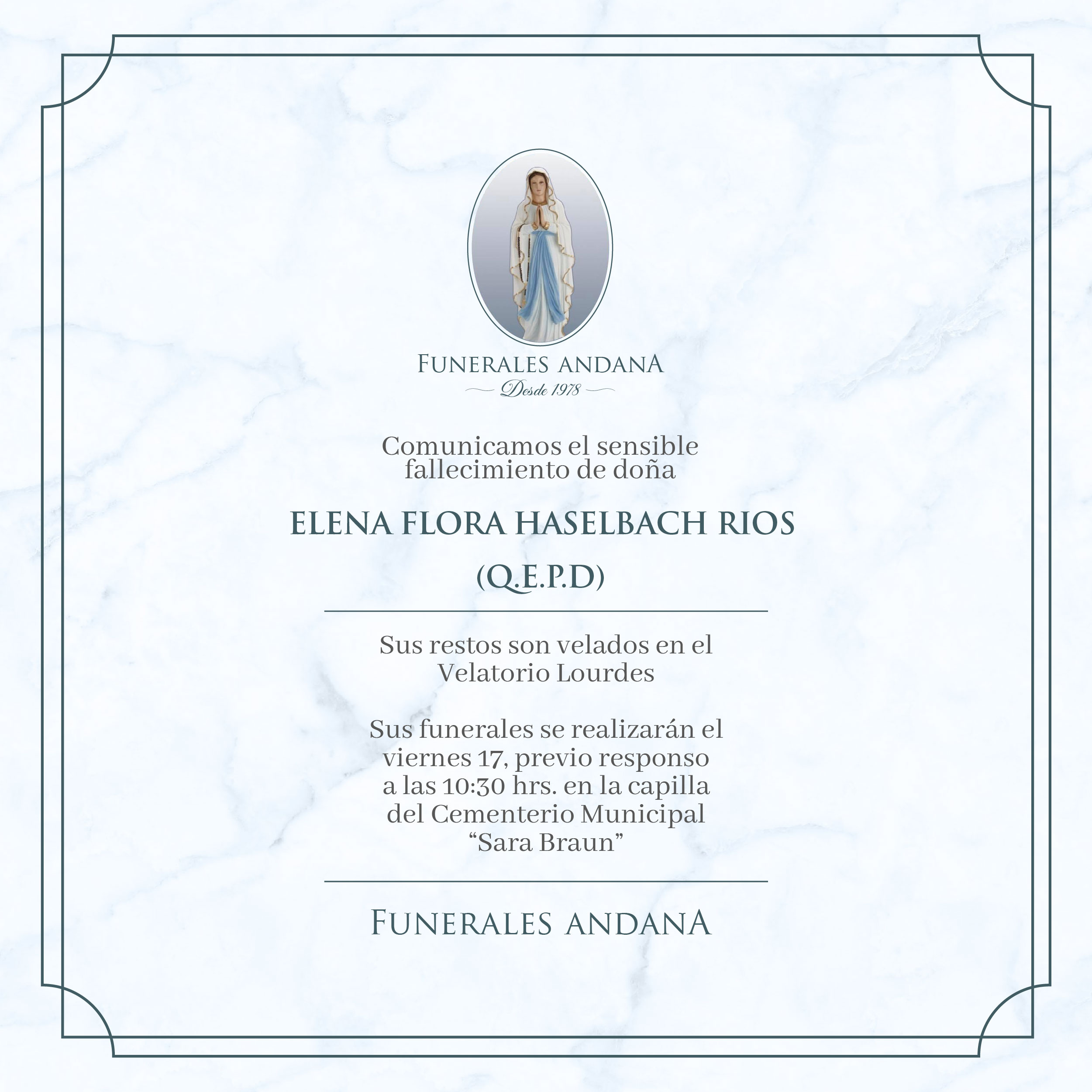 Elena Flora Haselbach Rios