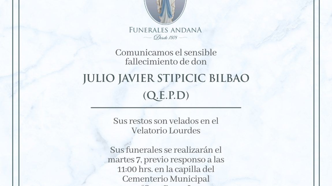 Julio Javier Stipicic Bilbao