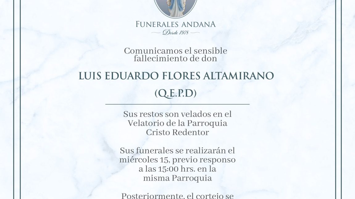 Luis Eduardo Flores Altamirano