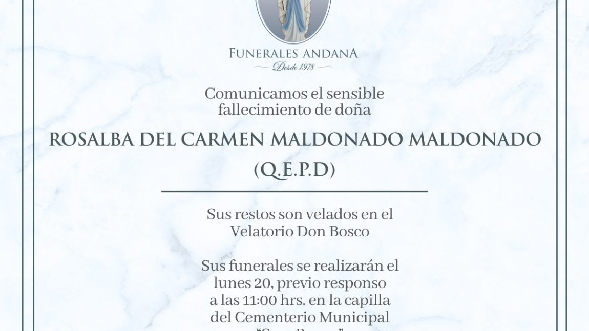 Rosalba del Carmen Maldonado Maldonado