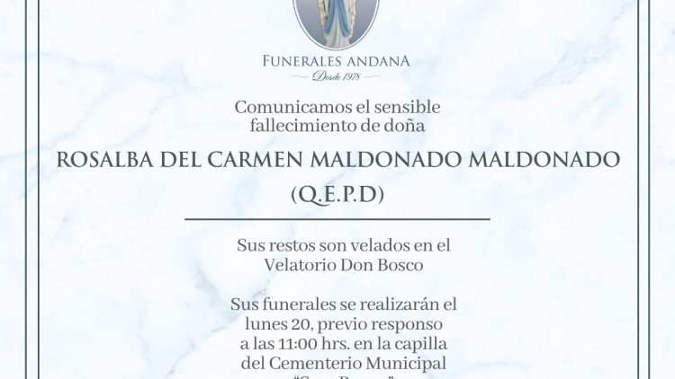 Rosalba del Carmen Maldonado Maldonado