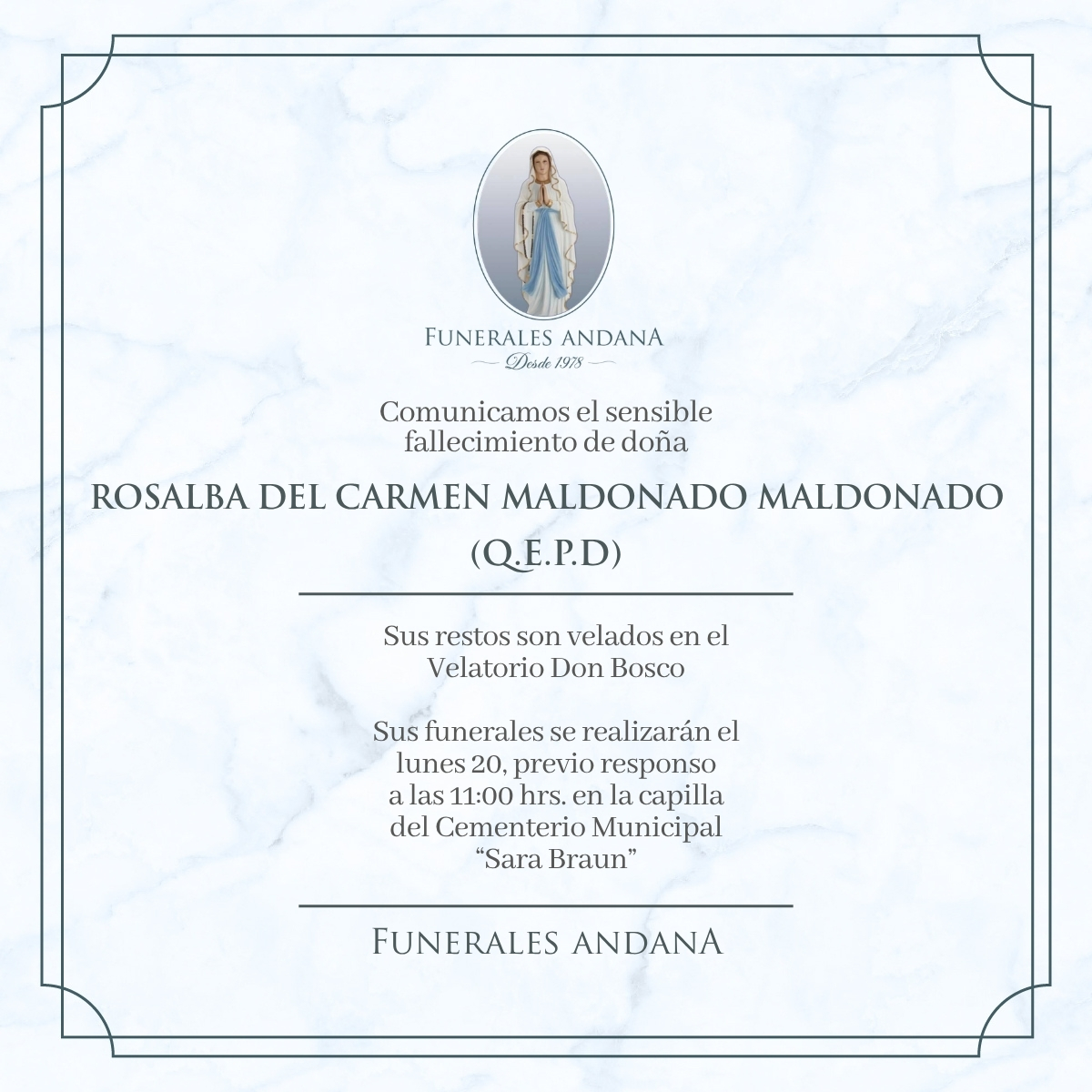 Rosalba del Carmen Maldonado Maldonado