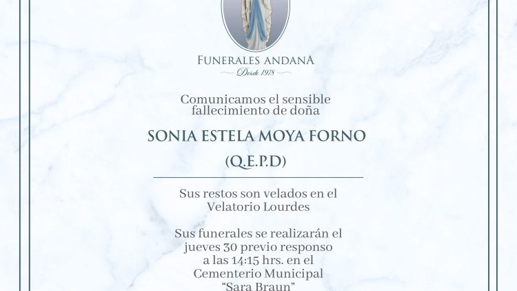Sonia Estela Moya Forno