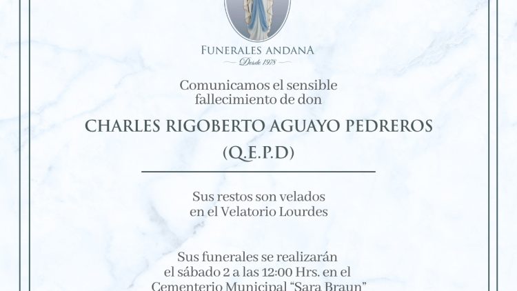 Charles Rigoberto Aguayo Pedreros