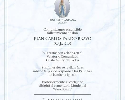 Juan Carlos Pardo Bravo