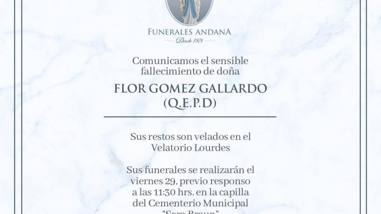 Flor Gomez Gallardo