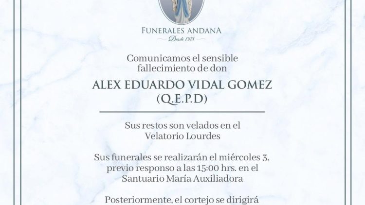 Alex Eduardo Vidal Gómez