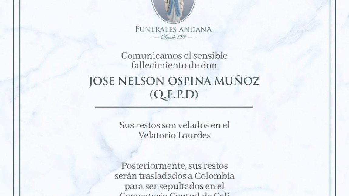 José Nelson Ospina Muñoz