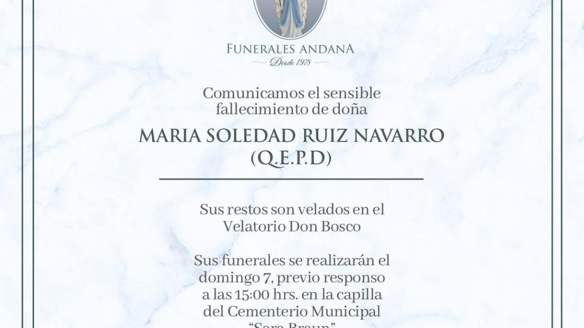 María Soledad Ruiz Navarro