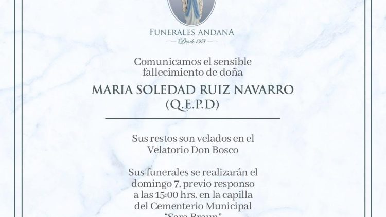María Soledad Ruiz Navarro
