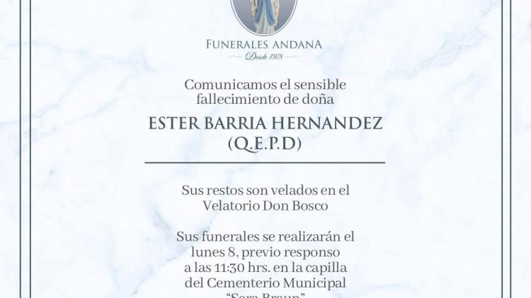 Ester Barria Hernández