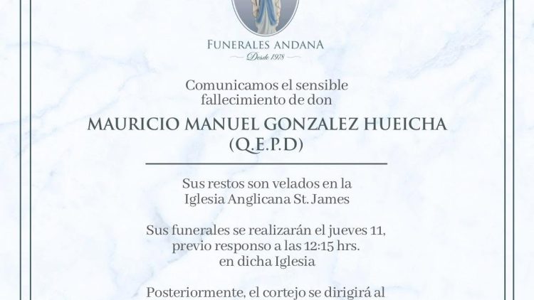 Mauricio Manuel González Hueicha