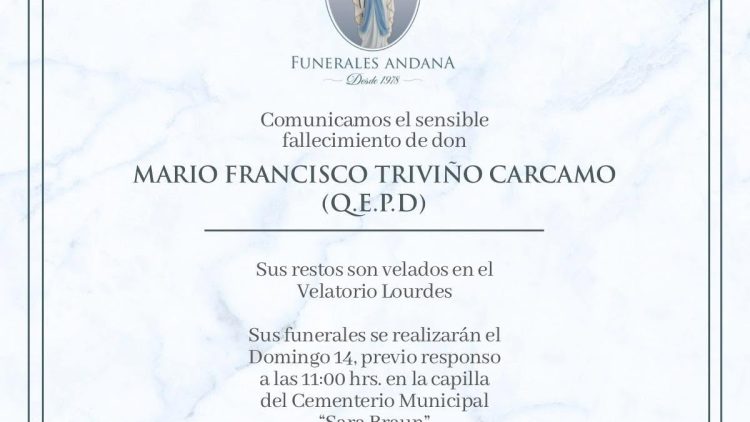 Mario Francisco Triviño Carcamo
