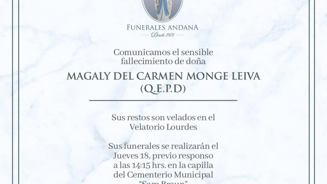 Magaly del Carmen Monge Leiva