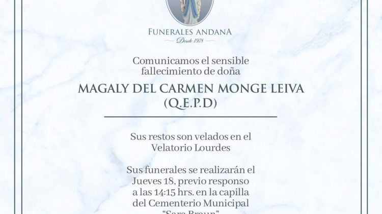 Magaly del Carmen Monge Leiva