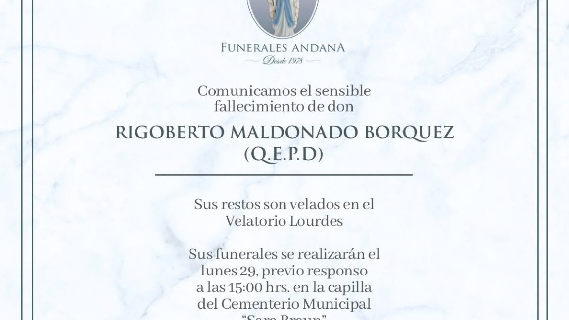 Rigoberto Maldonado Borquez
