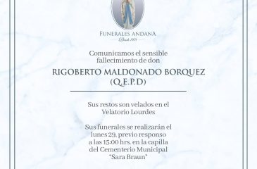 Rigoberto Maldonado Borquez