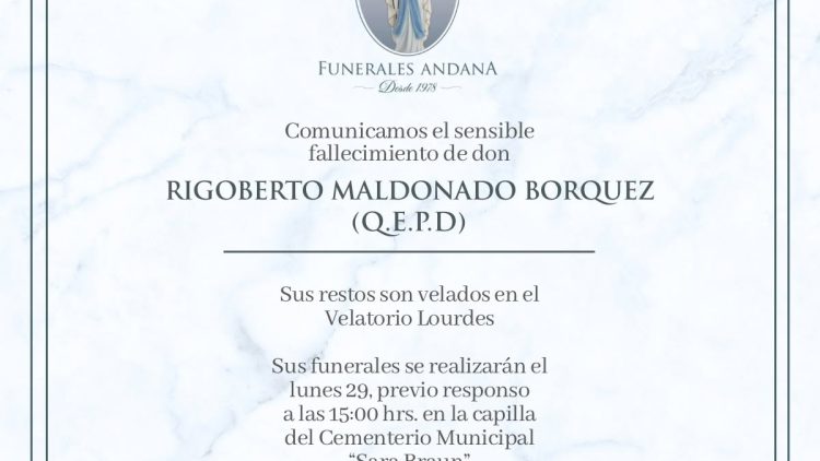 Rigoberto Maldonado Borquez