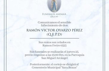 Ramón Víctor Oyarzo Pérez