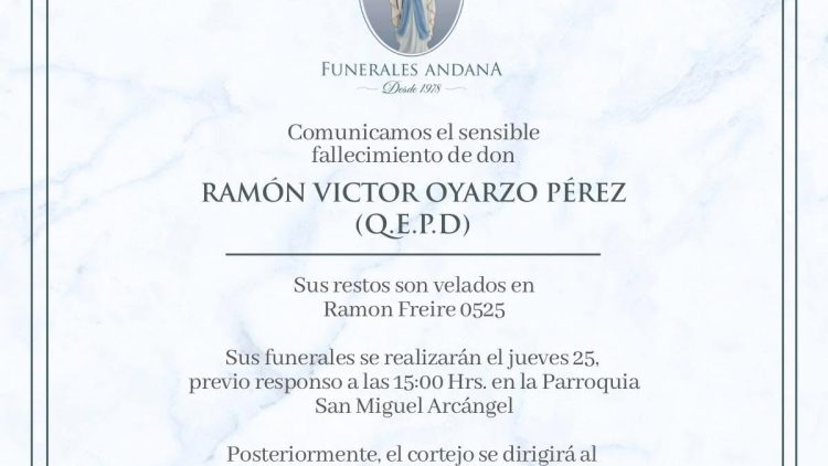 Ramón Víctor Oyarzo Pérez