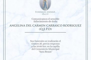 Angelina del Carmen Carrasco Rodríguez
