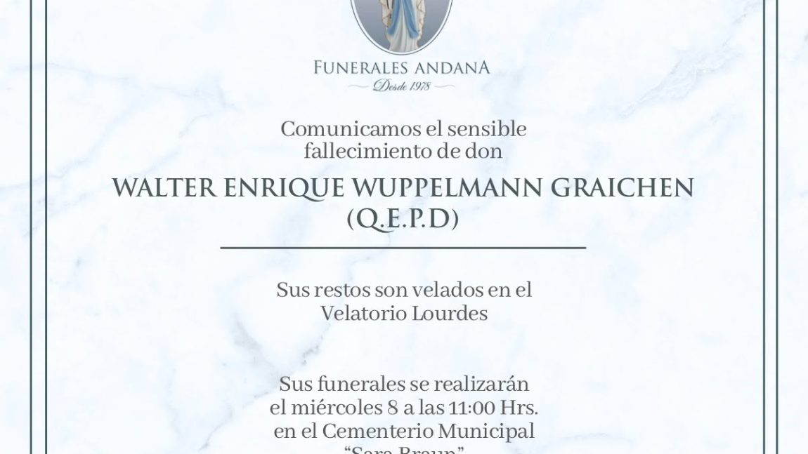 Walter Enrique Wuppelmann Graichen