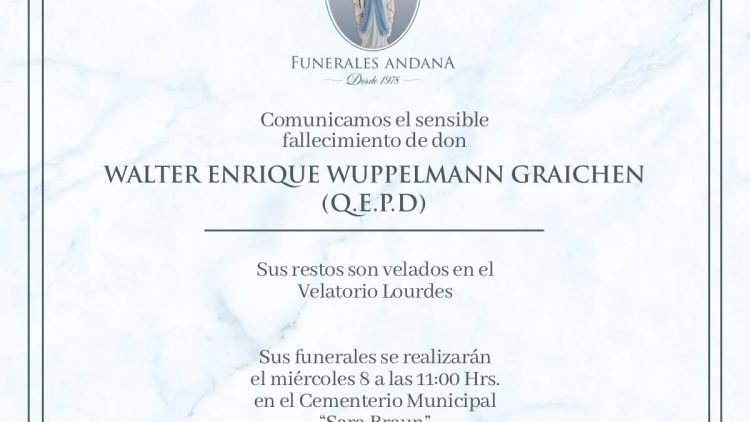 Walter Enrique Wuppelmann Graichen