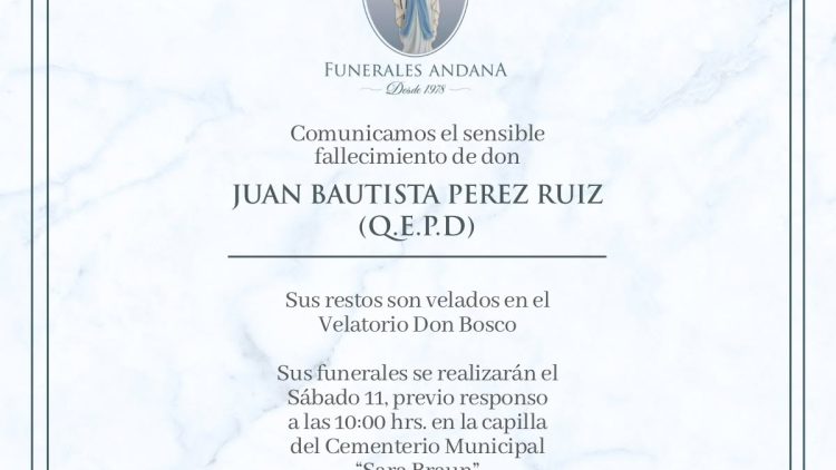Juan Bautista Perez Ruiz