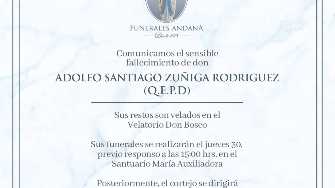 Adolfo Santiago Zúñiga Rodríguez