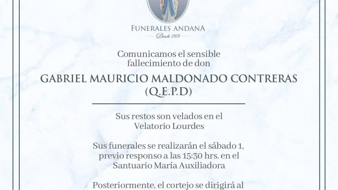 Gabriel Mauricio Maldonado Contreras