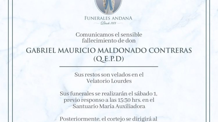Gabriel Mauricio Maldonado Contreras