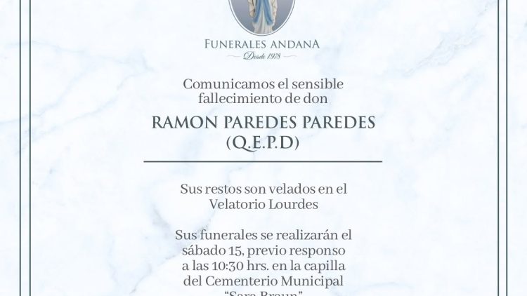 Ramón Paredes Paredes